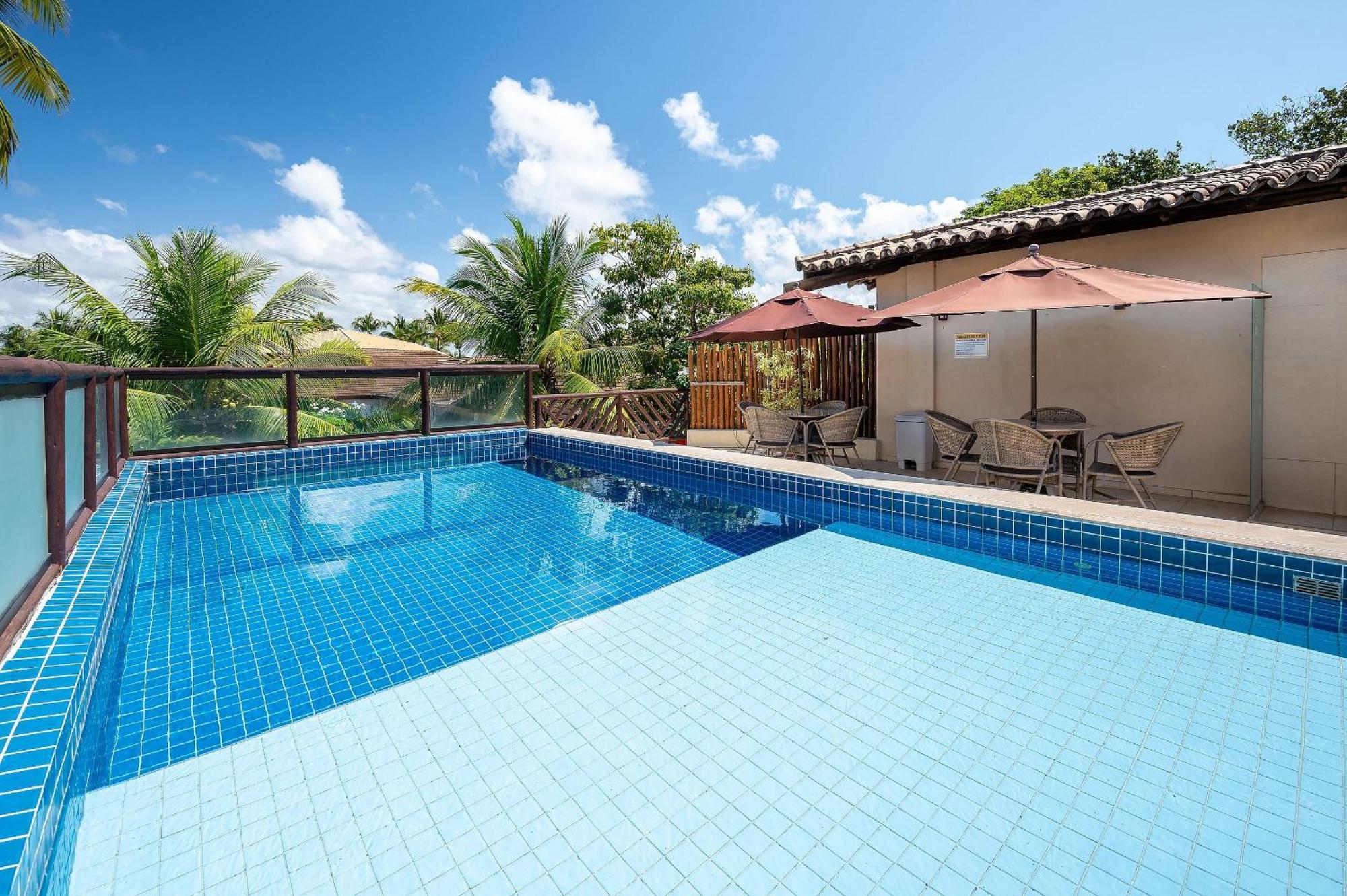 Moderno 1 Quarto Dentro Da Vila Praia do Forte Luaran gambar