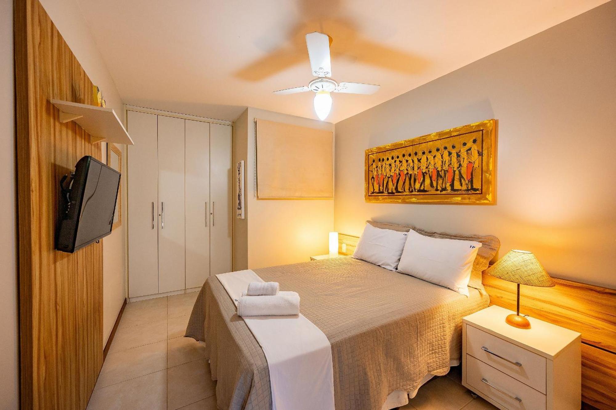 Moderno 1 Quarto Dentro Da Vila Praia do Forte Luaran gambar